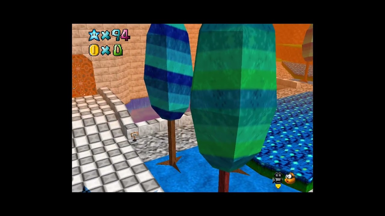 SM64 Star Revenge 1.5 Getting to Distorted Blue Valley