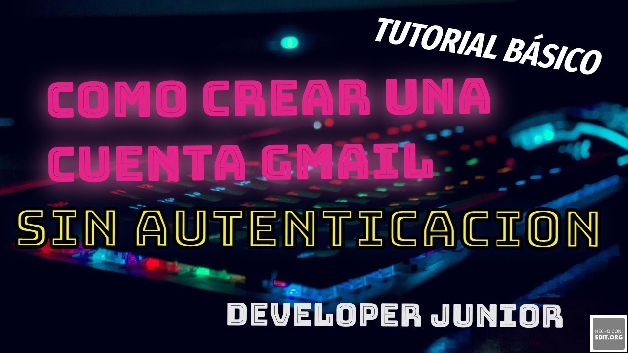 crear gmail sin numero