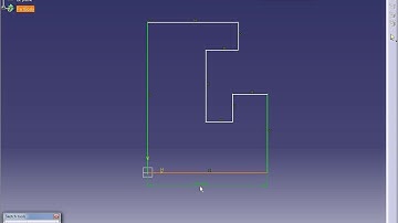 How to Start CATIA and Draw sketch