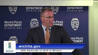 City of Wichita - 29th Homicide of 2018 in Wichita