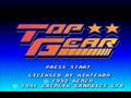 Top Gear - Track 1 (Super Nintendo)