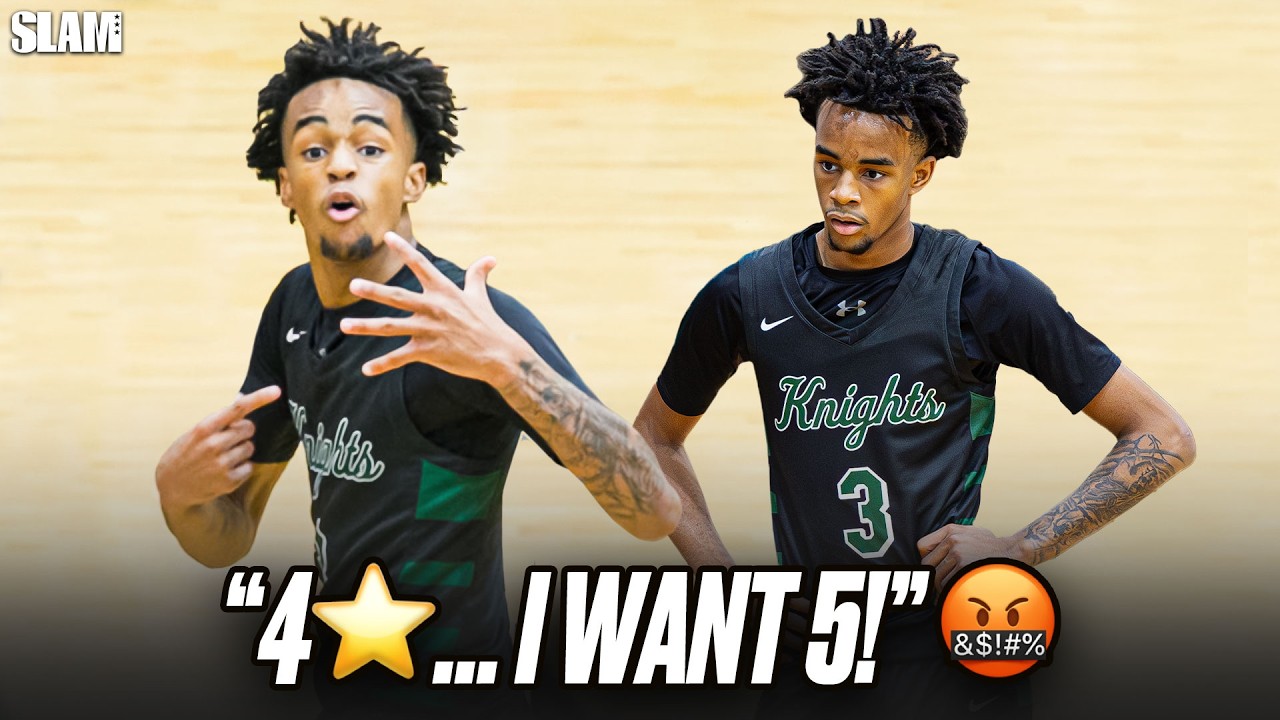 "4⭐️... I WANT 5" 🤬🔥 Kobe Edwards Went Off for 32 PTS 🚨👀