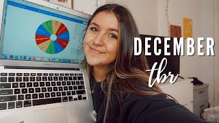 DECEMBER TBR // randomized spinner wheel picks my tbr + disney channel games readathon tbr