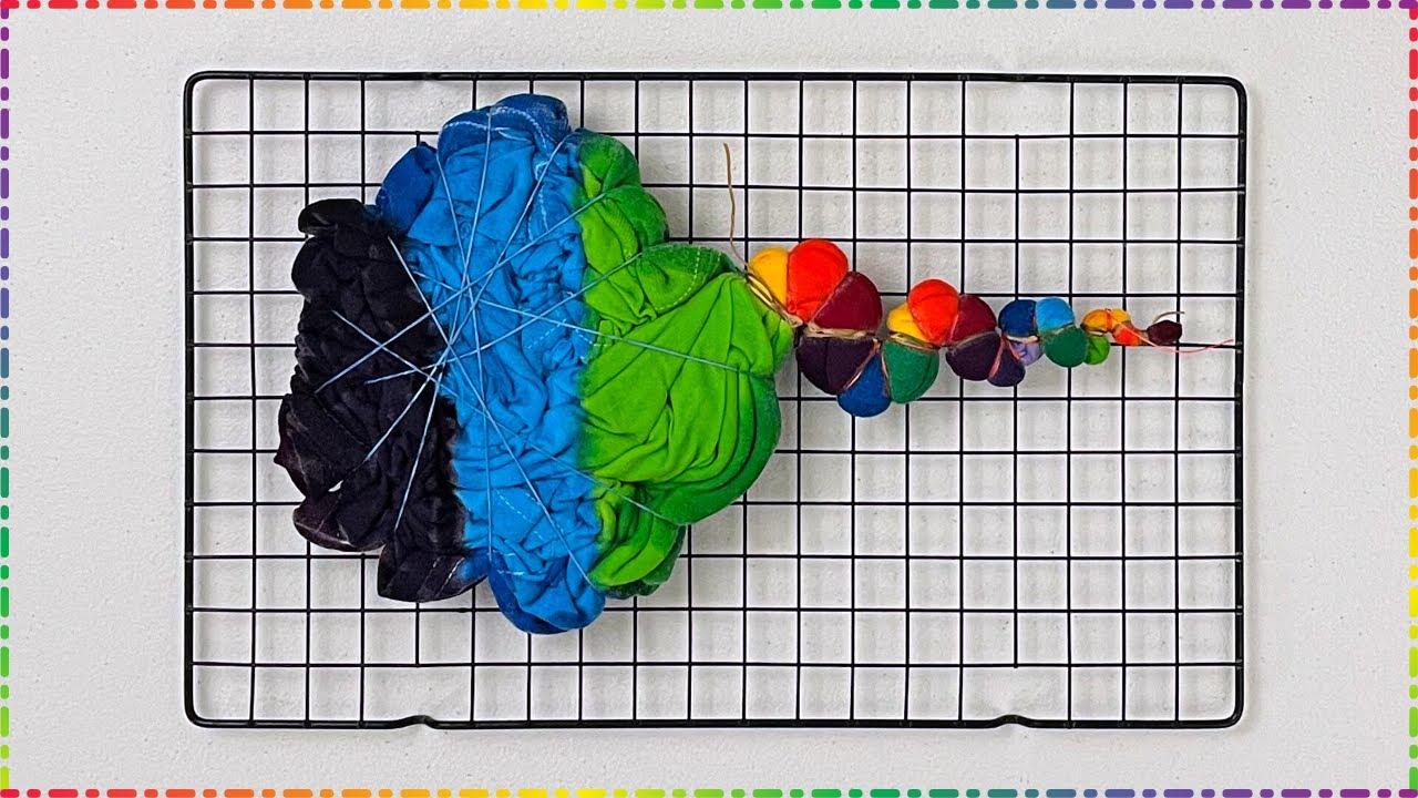 Tie Dye T Shirt  Pattern : Rainbow Mandala Flower