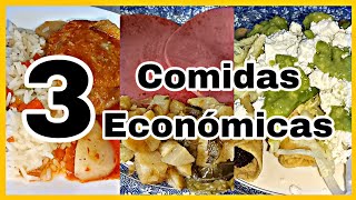 Menú Semanal Económico #40 | Comidas Económicas #recetasfaciles  #menu #recetas
