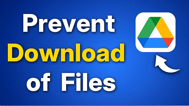 Prevent Download, Copy or Print of Shared Files in Google Drive