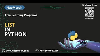 11.Python Tutorial for Beginners | Lists