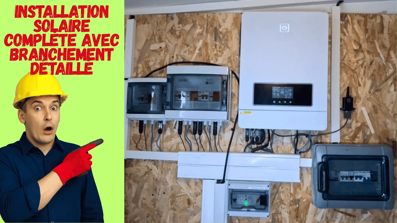 Installation Solaire DIY : Raccordement, Protection & Onduleur pour Studio avec Énergie Solaire