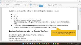 Esperanto:  Voz do Google Tradutor  – Como obter uma voz mais natural no Google Tradutor