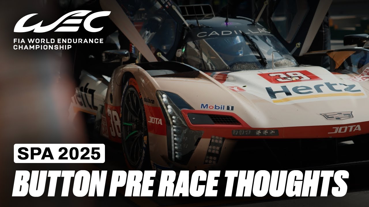 Jenson Button’s Pre-Race Thoughts With Michelin | TotalEnergies 6 Hours of Spa 2025 | FIA WEC