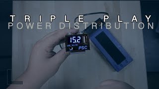 SETTING UP A PSC TRIPLE PLAY POWER DISTRIBUTION FOR LOCATION SOUND GEAR.