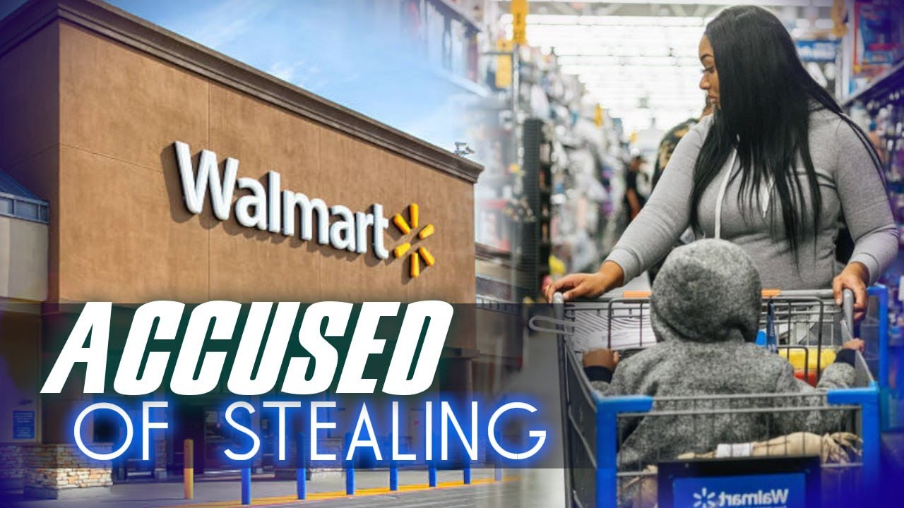 Shopping While Black, Walmart Karen Manager Accuse BW Of Stealing - YouTube