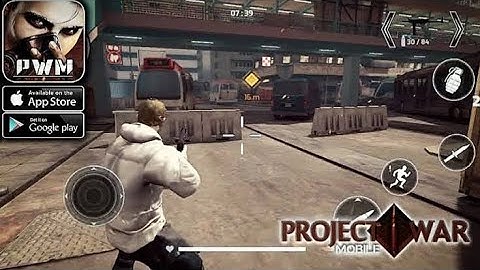 Project War Mobile Gameplay Walkthrough (Android,ios) | Zombie Game