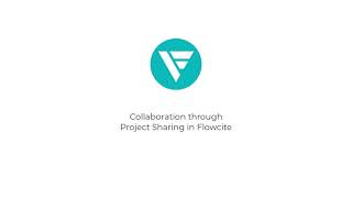 Collaboration through Project Sharing in Flowcite