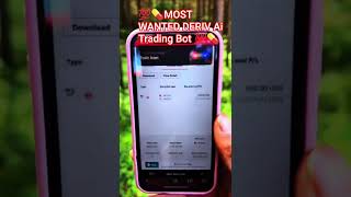 💯💊MOST WANTED DERIV Ai Trading Bot 💊 || Secret algorithm Deriv trading #derivbot  #ai #binarytrading