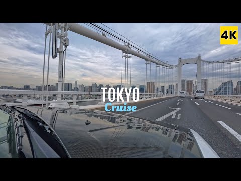 ［AE86 4K ASMR］Cruising through the streets of Tokyo 【首都高ドライブ】