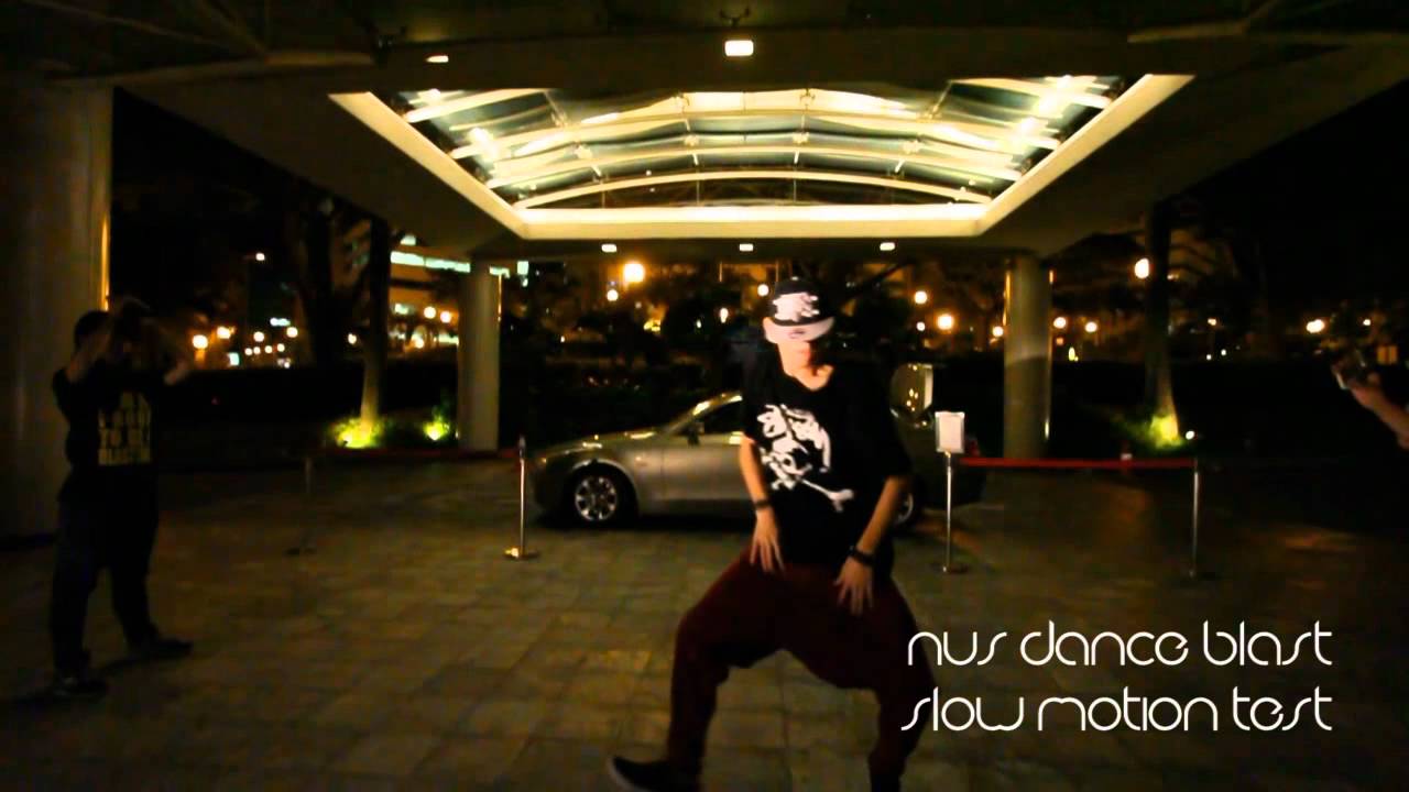 slow motion test - NUS Dance Blast