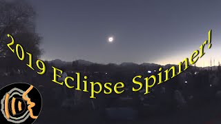 2019 Solar Eclipse Spinning Cameras - Solar Eclipse Timer