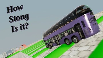 How Strong Is The *UPDATED* Capsule Bus In BeamNG Drive
