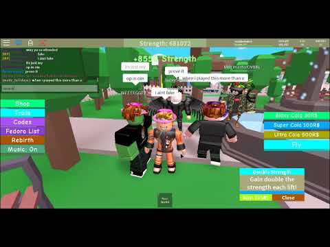 Roblox Fedora Lifting Simulator Codes - videos matching roblox dominus lifting simulator 300000