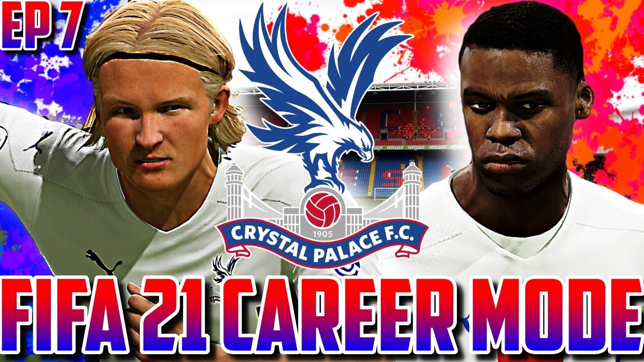 #7 PALACE VS MAN UTD - RACE FOR CHAMPIONS LEAGUE | FIFA 21 CRYSTAL PALACE CAREER MODE
