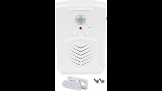 SierraTeck Motion Activated Voice Player Review Sierrateck Motion Activated Voice Player Recordable Built In Microphone