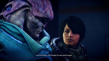Mass Effect Andromeda: Jaal Romance (Meeting the family)