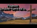 Playback Quand il descend/Le Saint-Esprit est la (avec parole)