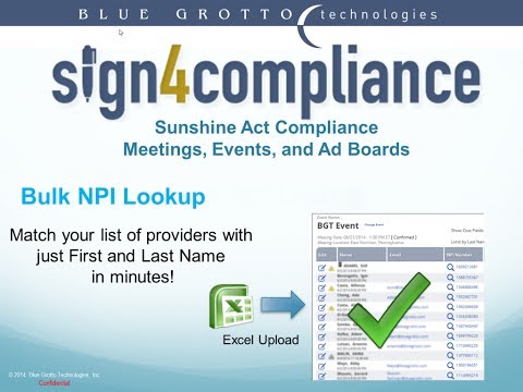 S4C Bulk NPI Lookup - Free