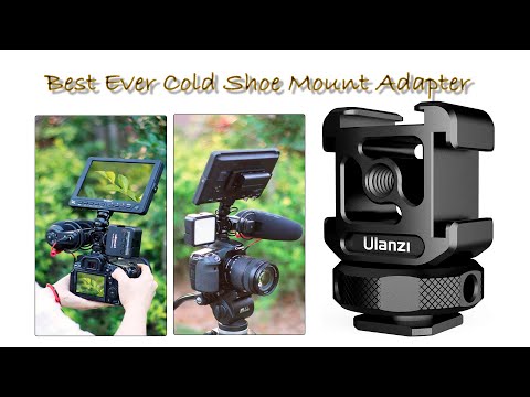 Unbox The best ever Ulanzi Triple Cold shoes mount Adapter PT-12