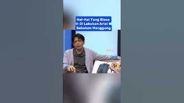 HAL YANG BIASA DI LAKUKAN ARIEL SEBELUM NAIK PANGGUNG ‼️‼️#shorts #viralshorts
