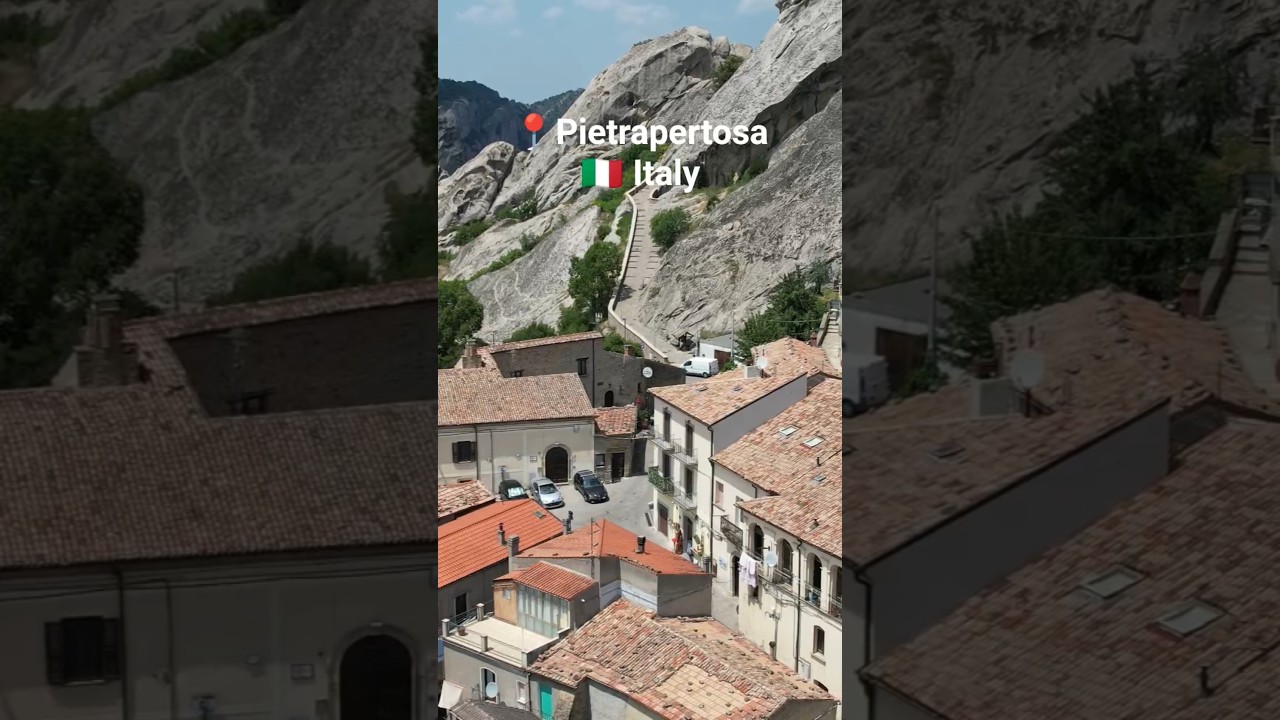 🇮🇹 Pietrapertosa, Italy | Drone Perspective