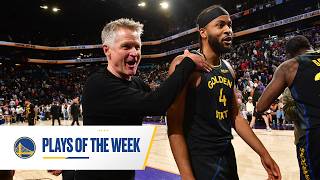 Golden State Warriors Plays of the Week | Week 16 (2025-26 NBA Season)