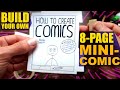 #comicsworkshop Build Your Own 8-Page #MiniComic