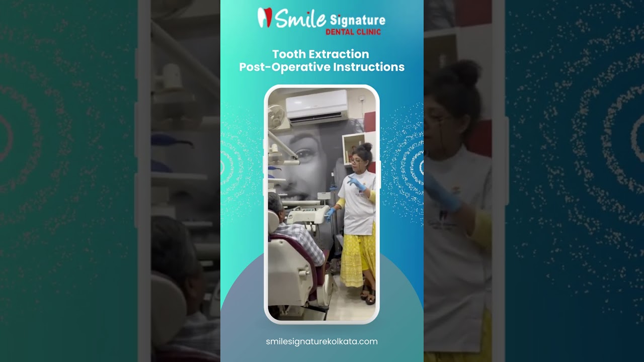 What Instruction need to be followed after tooth extraction? Explained in Bengali