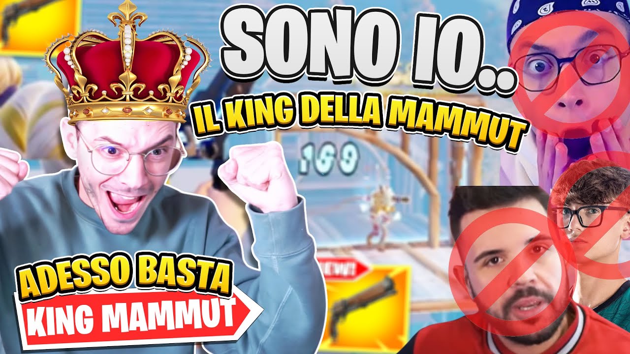 ADESSO BASTA! Sono Io Il KING DELLA MAMMUT! su Fortnite ITA   #fortnite #fortniteita #smi_ii