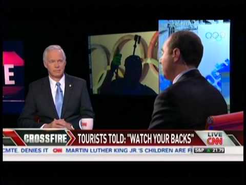 Senator Johnson on CNN's Crossfire Part One