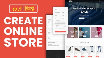 WordPress eCommerce Website Tutorial for Beginners in Urdu & Hindi - 2022