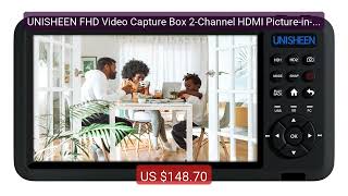 UNISHEEN FHD Video Capture Box 2-Channel HDMI Picture-in-Picture Vi... — Top Rated 2026 | Buy Now!