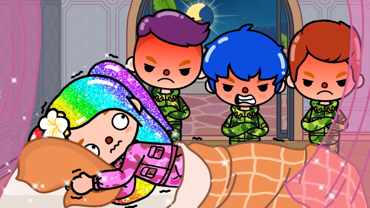 I Snuck Into The Military School Boys’ Dorm At Midnight | Toca Life Story | Toca Boca