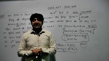 CSIR NET JUNE 2019 II Q=65 II  LINEAR ALGEBRA