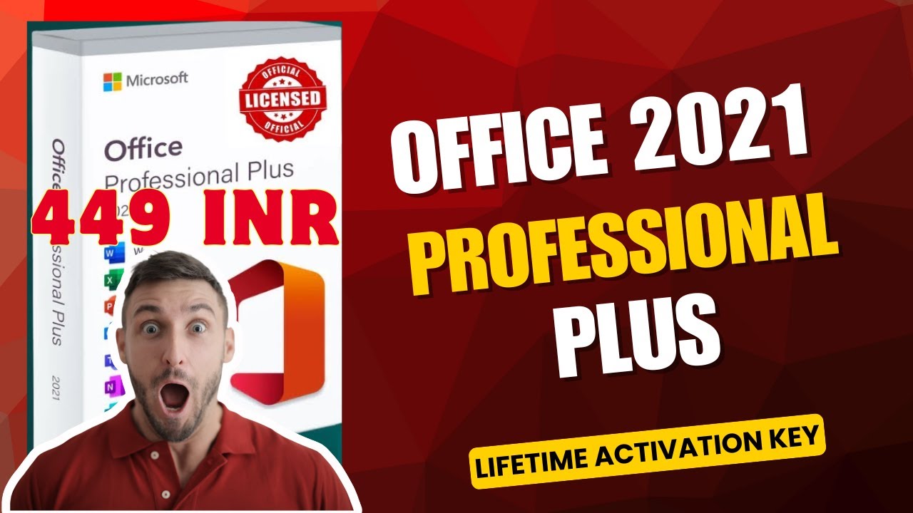 Microsoft Office 2021 Professional Plus Lifetime Activation Key | How ...