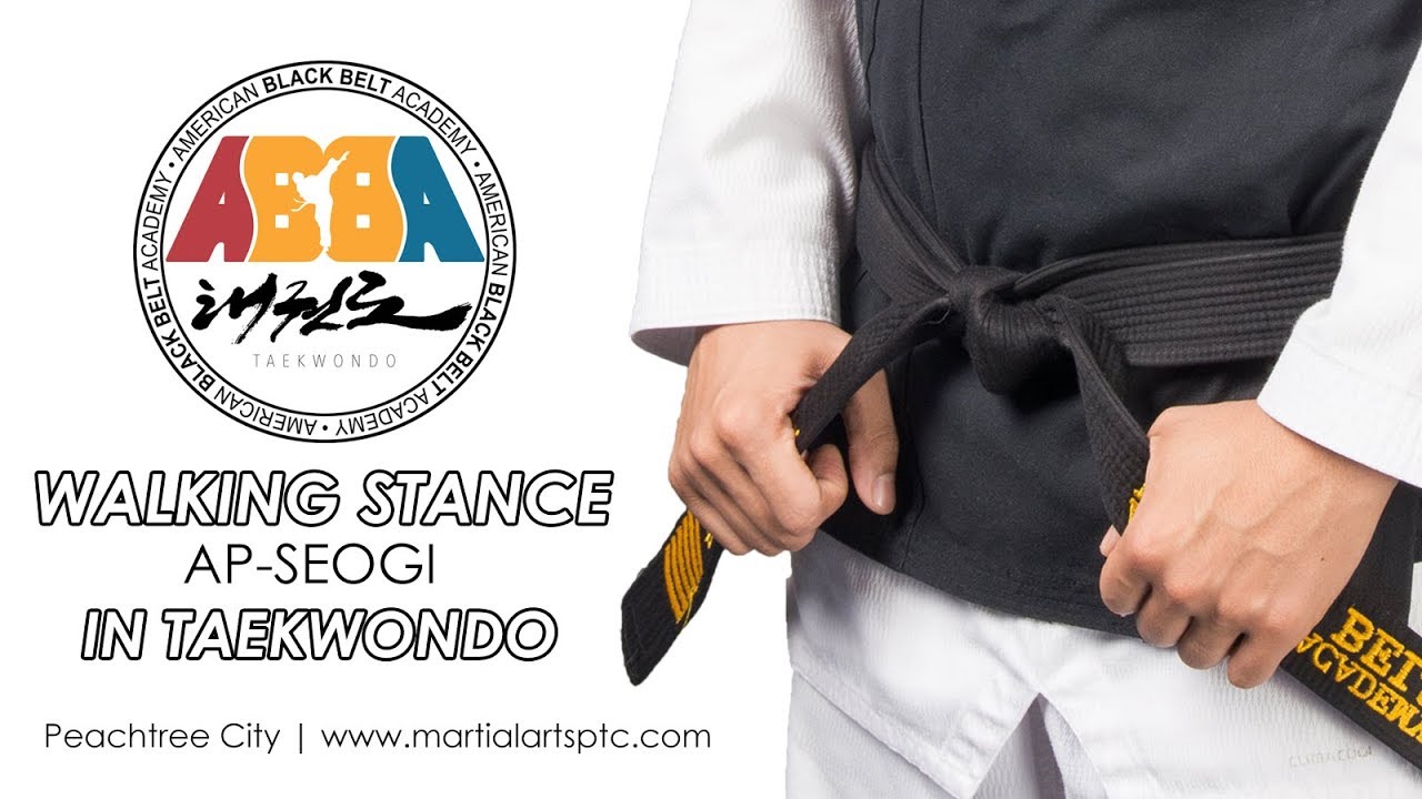 Walking Stance ABBA Karate Martial Arts in Peachtree City YouTube