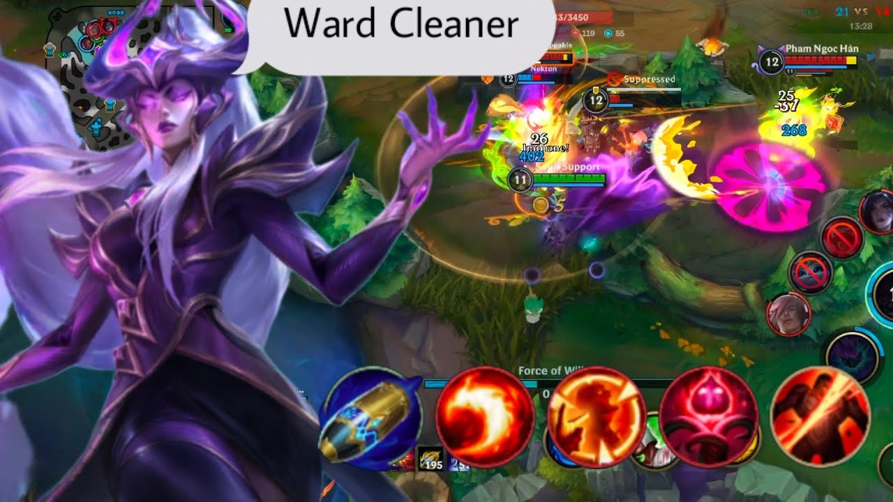Ward Cleaner Syndra / Syndra Gameplay S12