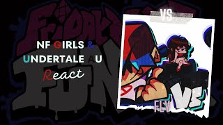 FNF Girls & Undertale AU React - FNF vs Fly (FNF Mod)