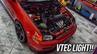 COMO FAZER VTEC LIGHT NO CIVIC + REVISÃO!
