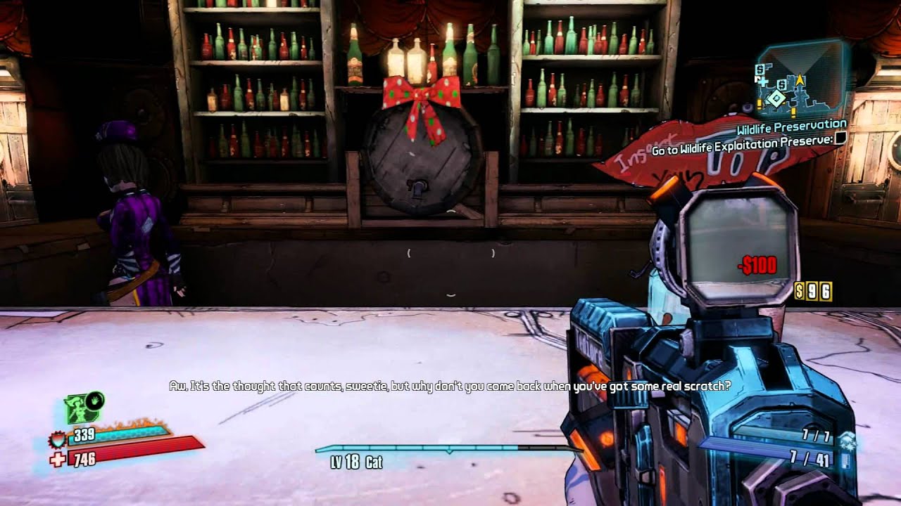Miss Moxxis Bad Touch ;D (Borderlands 2 Easter Egg?) - YouTube