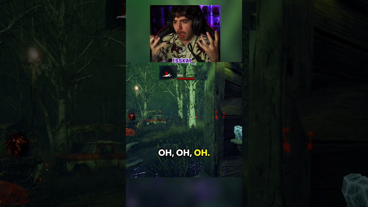 Еще один удар по окну попал в ленту коротких трансляций (esskay_ на Twitch) 