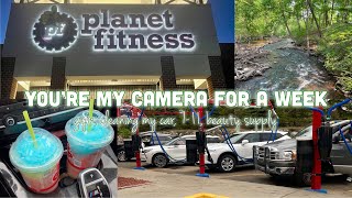 Pov: You’re My Camera For A Week || Gym, Cleaning my car, Beauty supply, 7-11