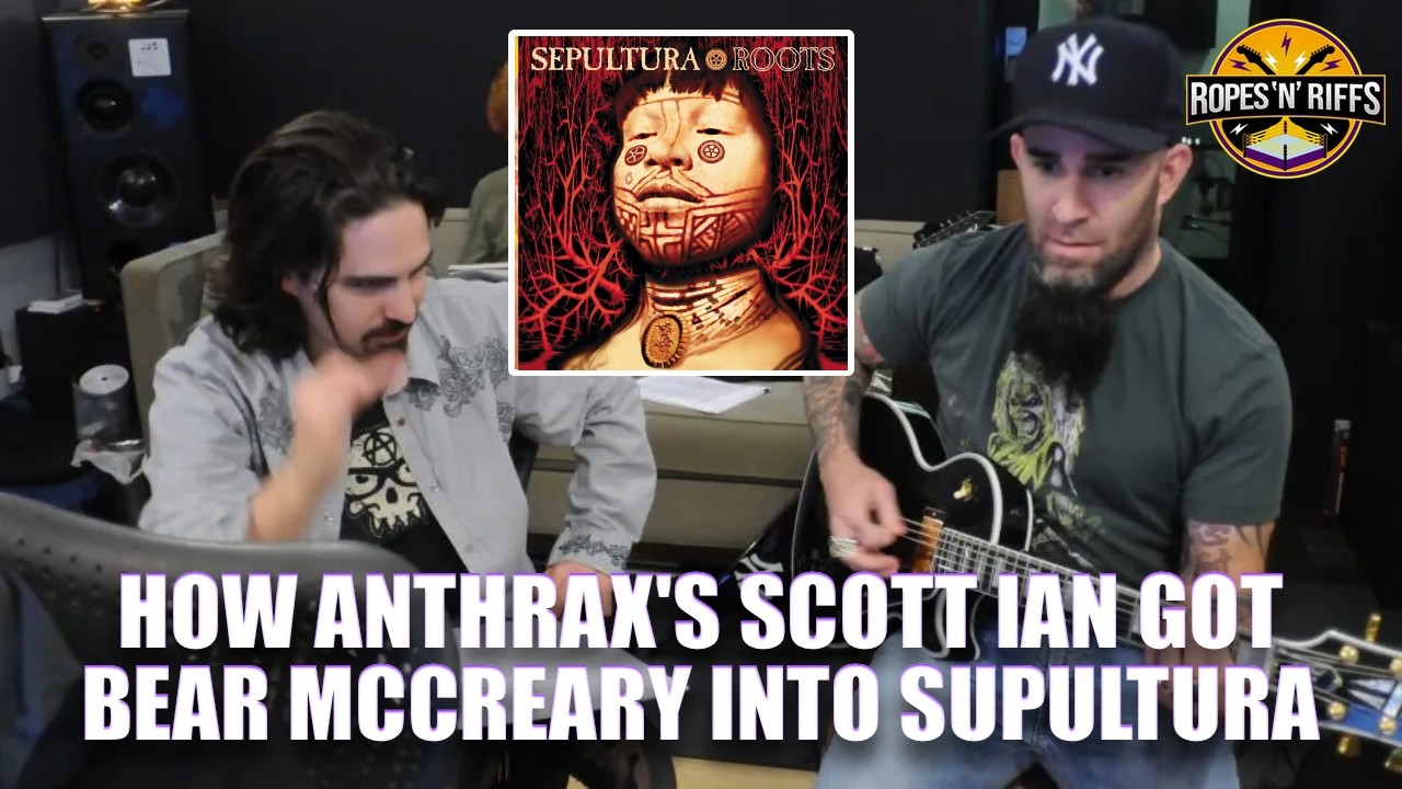 Scott Ian of Anthrax got Bear McCreary into Sepultura?! The story of Bear mcCreary discovering Roots